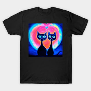 Cats In Love T-Shirt